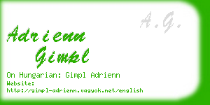 adrienn gimpl business card